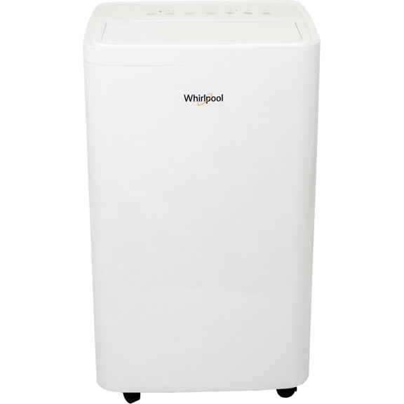 Whirlpool New 14,000 BTU 700 Sq Ft Portable Air Conditioner with 10,000 BTU Supplemental Heat, White