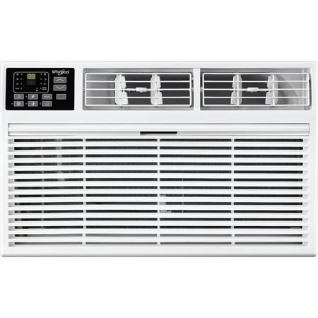 Whirlpool - 700 sq ft 14,000 BTU 230V Through the Wall Air Conditioner with Supplemental Heat - White