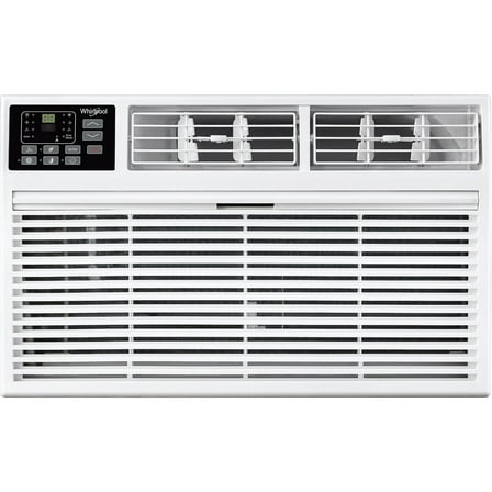 Whirlpool 8,000 BTU Through the Wall Air Conditioner with Supplemental Heat, WHAT082-HAW