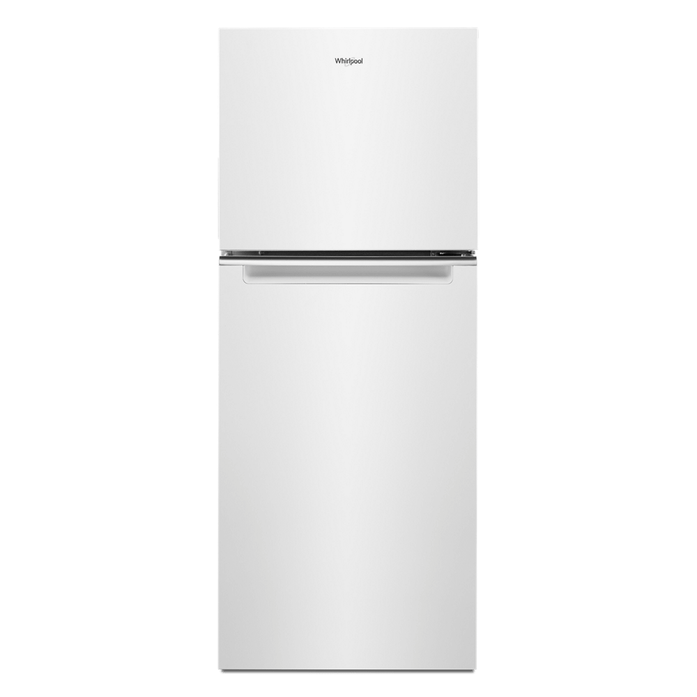 Whirlpool® New WRT112CZJW - 24-inch-Wide Small Space Top Mount-Freezer Refrigerator - 11.6 Cu. ft. ADA Compliant- Weight: 135 pounds- Depth: 28 3/8”- Height: 61 7/16”- Width: 24 3/8” - image 1 of 5