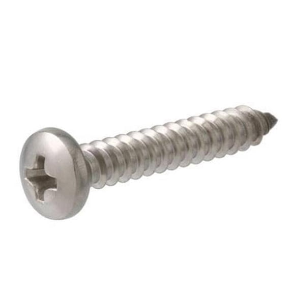 Whirlpool WPL800548 No.8 x 0.5 in. Torx Plastite Stainless Steel Screw