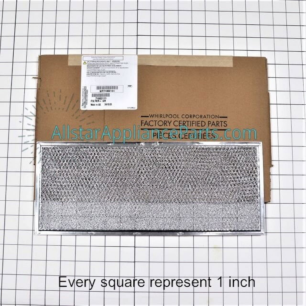 Whirlpool Range/Stove/Oven Grease Filter WP71002111