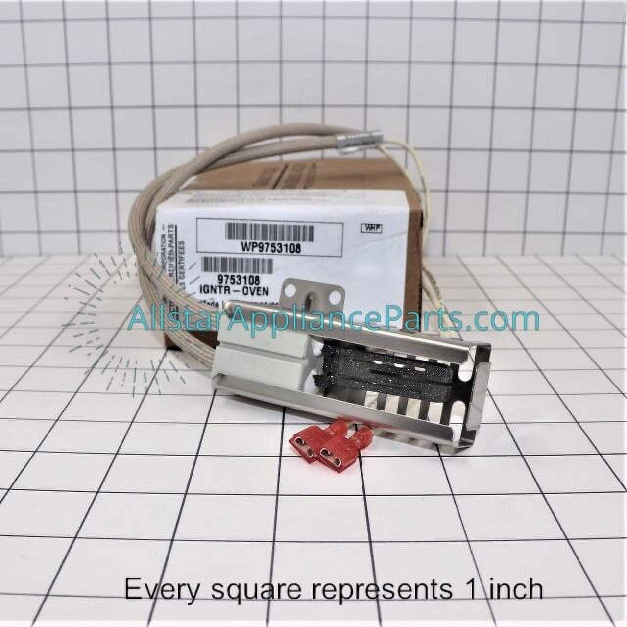 Whirlpool Range/Stove/Oven Igniter WP9753108