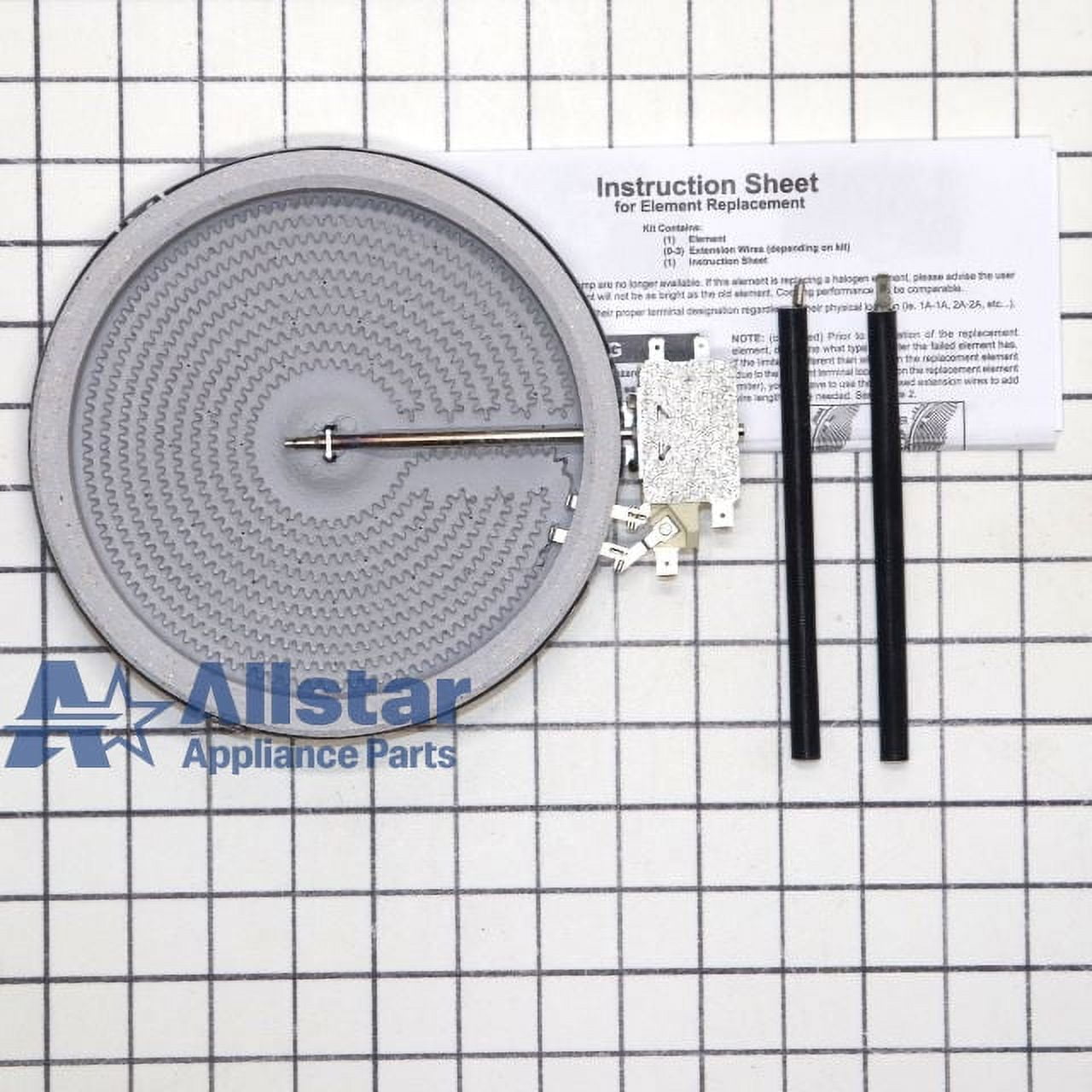 Whirlpool Range/Stove/Oven Radiant Surface Element W10823699