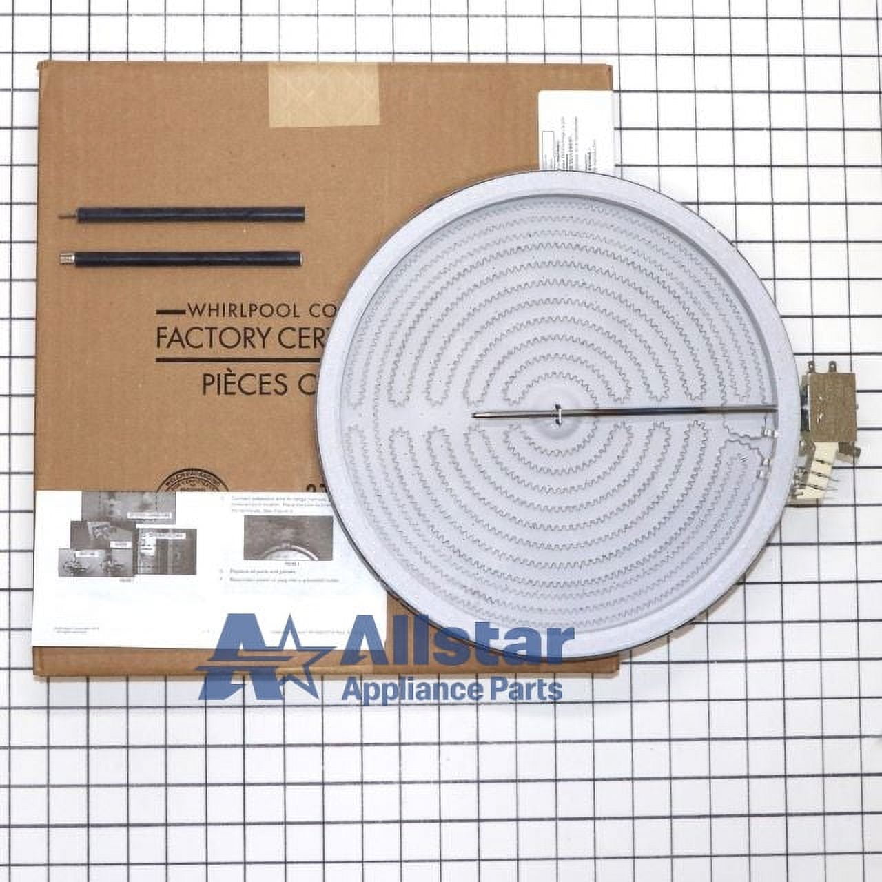 Whirlpool Range/Stove/Oven Radiant Surface Element W10823713