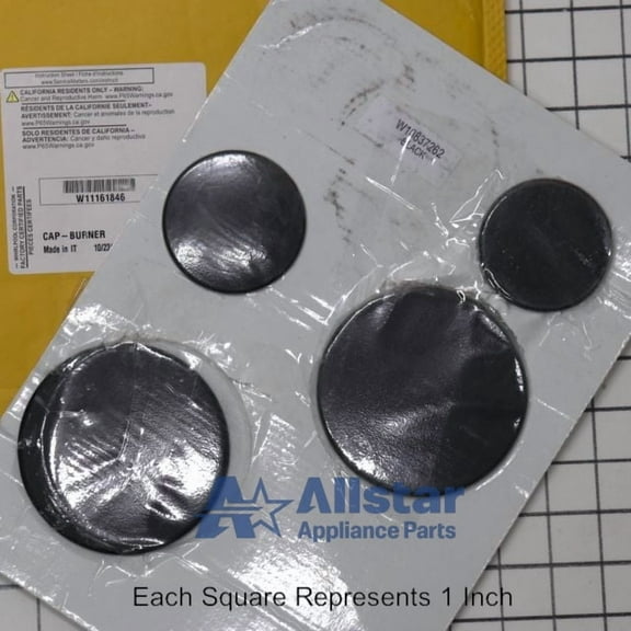 Whirlpool Range/Stove/Oven Surface Burner Cap W11161846