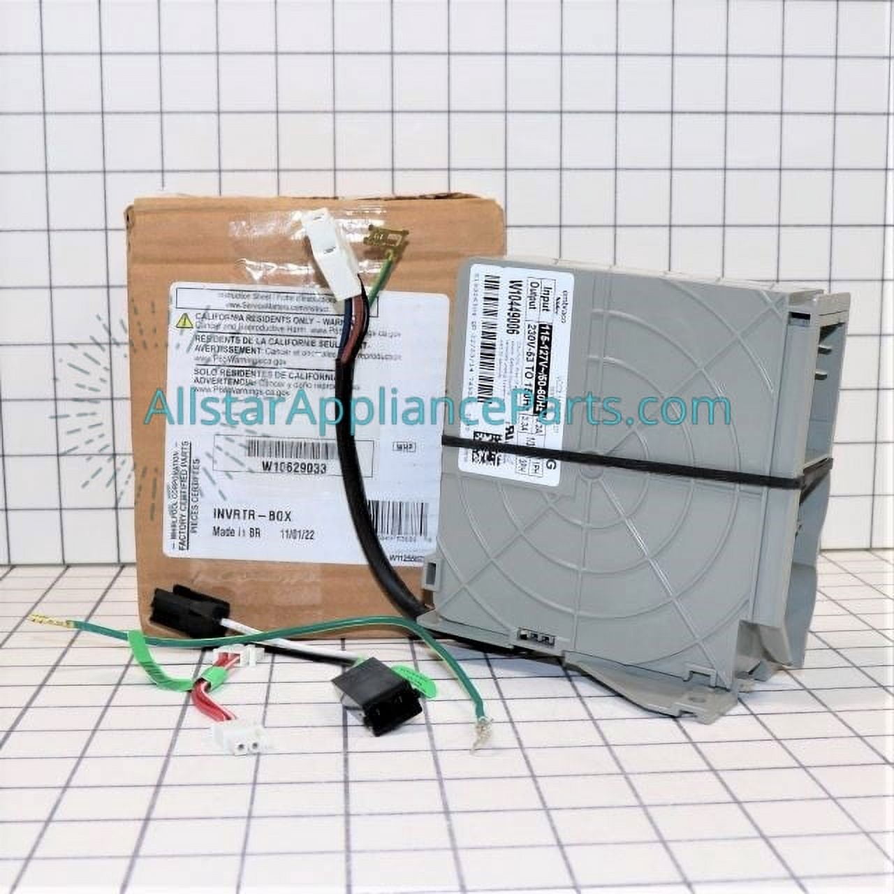 Whirlpool Refrigerator Compressor Inverter Board W10629033 - Walmart.com