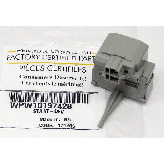 Whirlpool Refrigerator Compressor Start Device WPW10197428