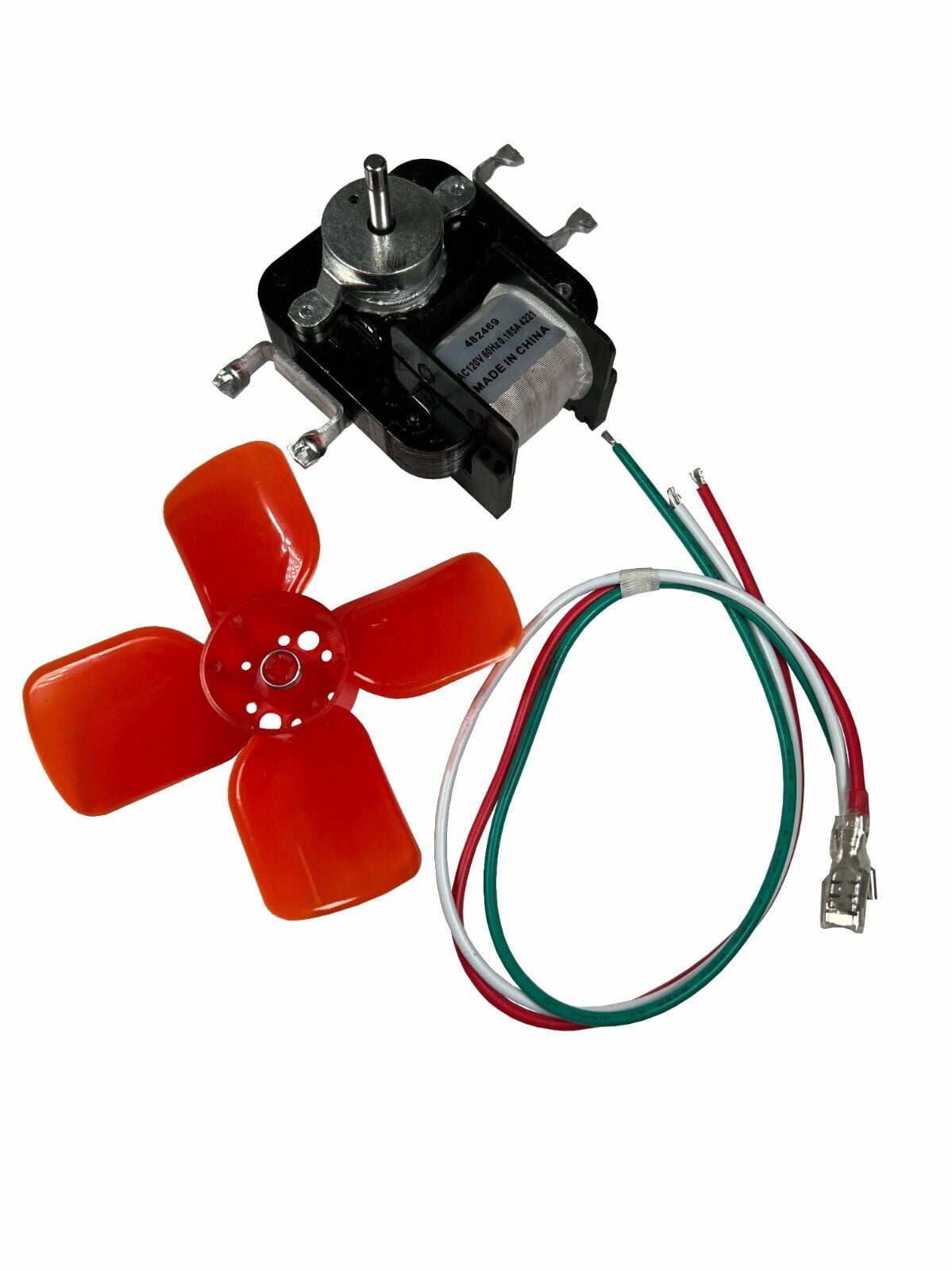 Roper Refrigerator Evaporator Fan Motor Kit Replaces 482469