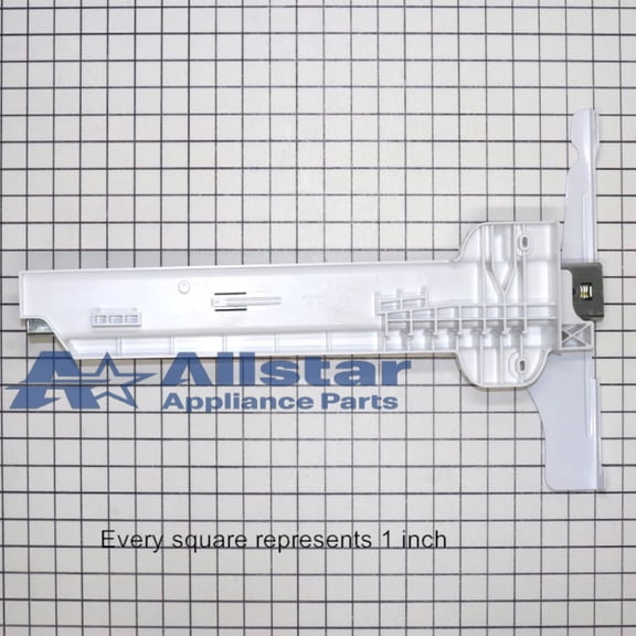 Whirlpool Refrigerator Freezer Drawer Slide Rail, Left WPW10397636