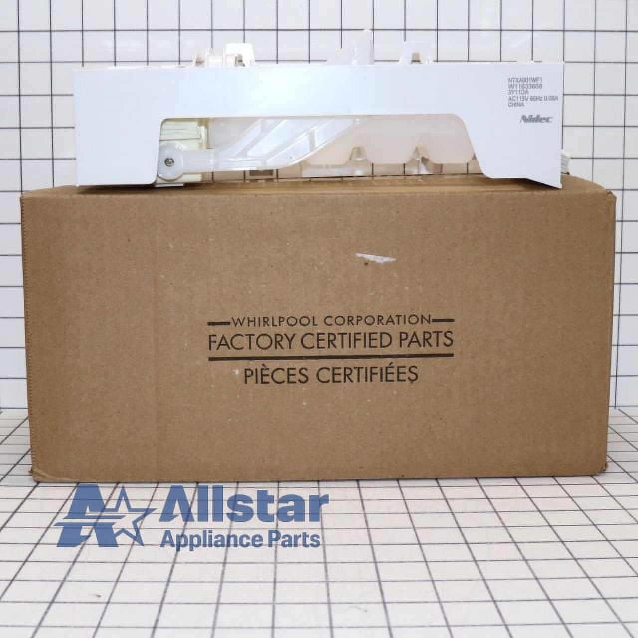Whirlpool Refrigerator Ice Maker Assembly W11700250