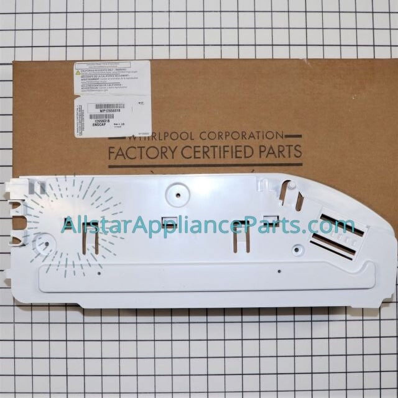 Whirlpool Refrigerator Right Side Drawer Support WP12656018