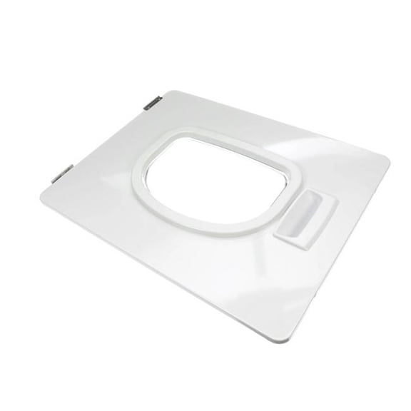 Whirlpool WPLD516737W Speed Queen Door Assembly Window Galvanized with Handle