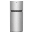 thumbnail image 1 of Whirlpool Top Mount Double Door Refrigerator, Stainless Steel, 1 of 5