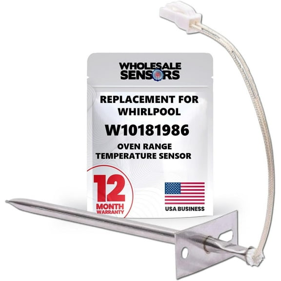 Whirlpool W10181986 Replacement Oven Range Temperature Sensor 12 Month Warranty