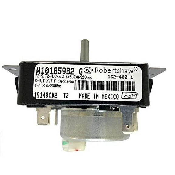 Whirlpool W10185982 Timer
