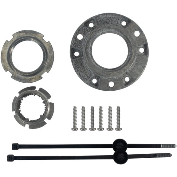 Whirlpool W10324651 Genuine OEM Drum Mounting Hub Includes Drive Block, Drive hub, Tub Nut, 6 screws and 2 tie downs