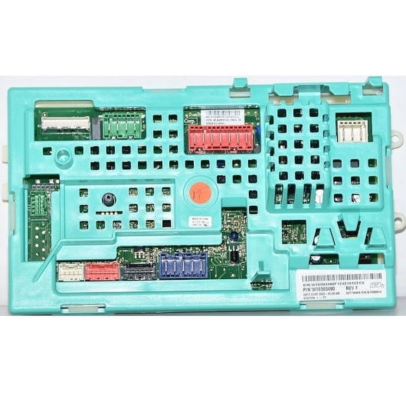 Whirlpool W10393490 Washer Electronic Control Board - Green