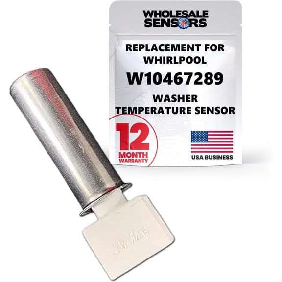 Whirlpool W10467289 Replacement Washer Temperature Sensor 12 Month Warranty