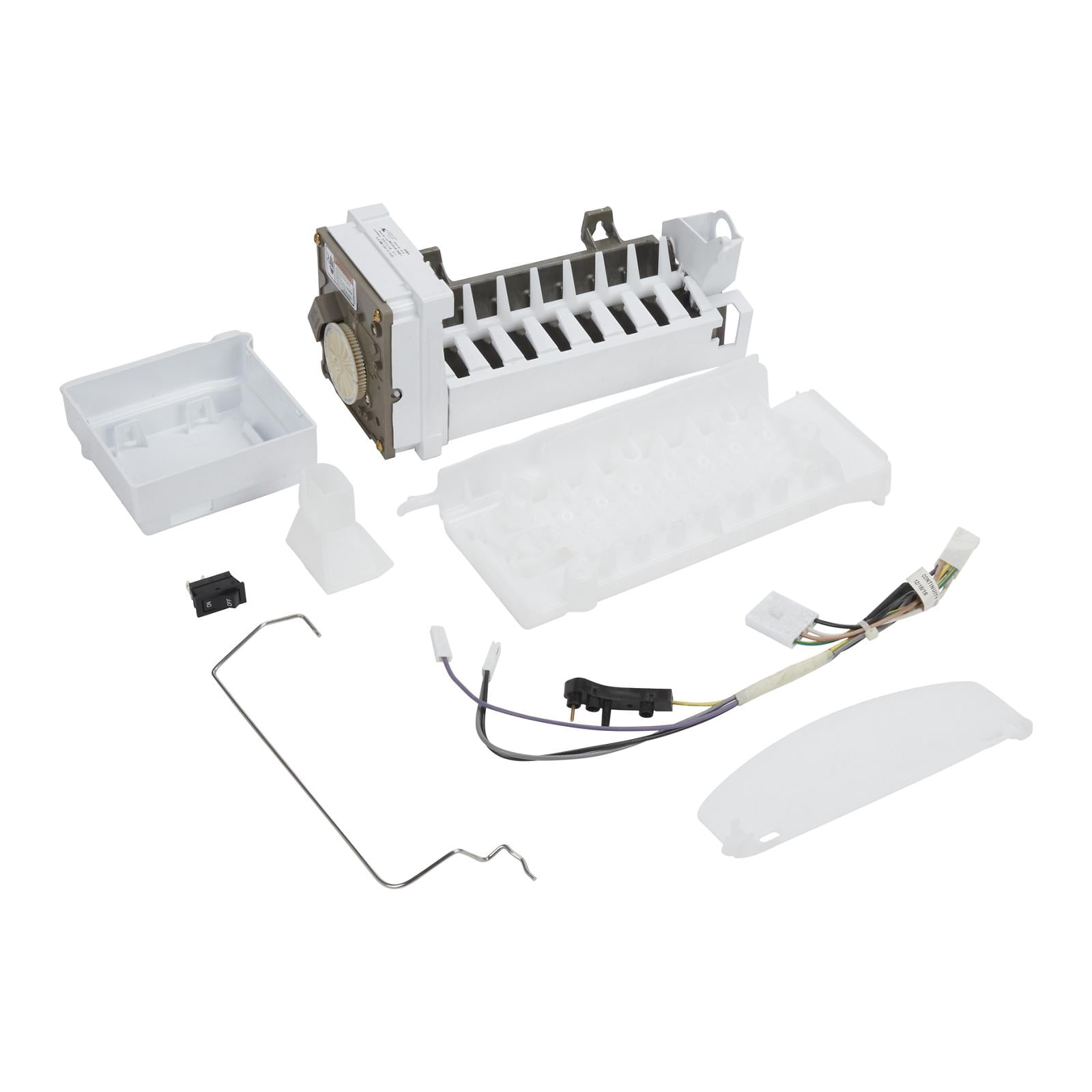 Whirlpool W10583817 Refrigerator Ice Maker Assembly, white