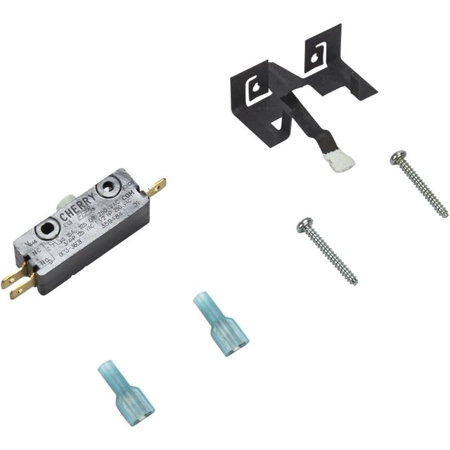 Whirlpool W10820036 Door Switch, Black