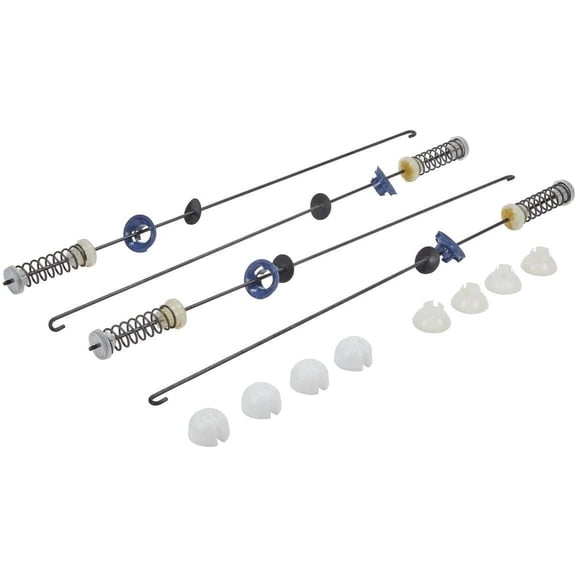 Whirlpool W10820048 Washing Machine Suspension Rod, White