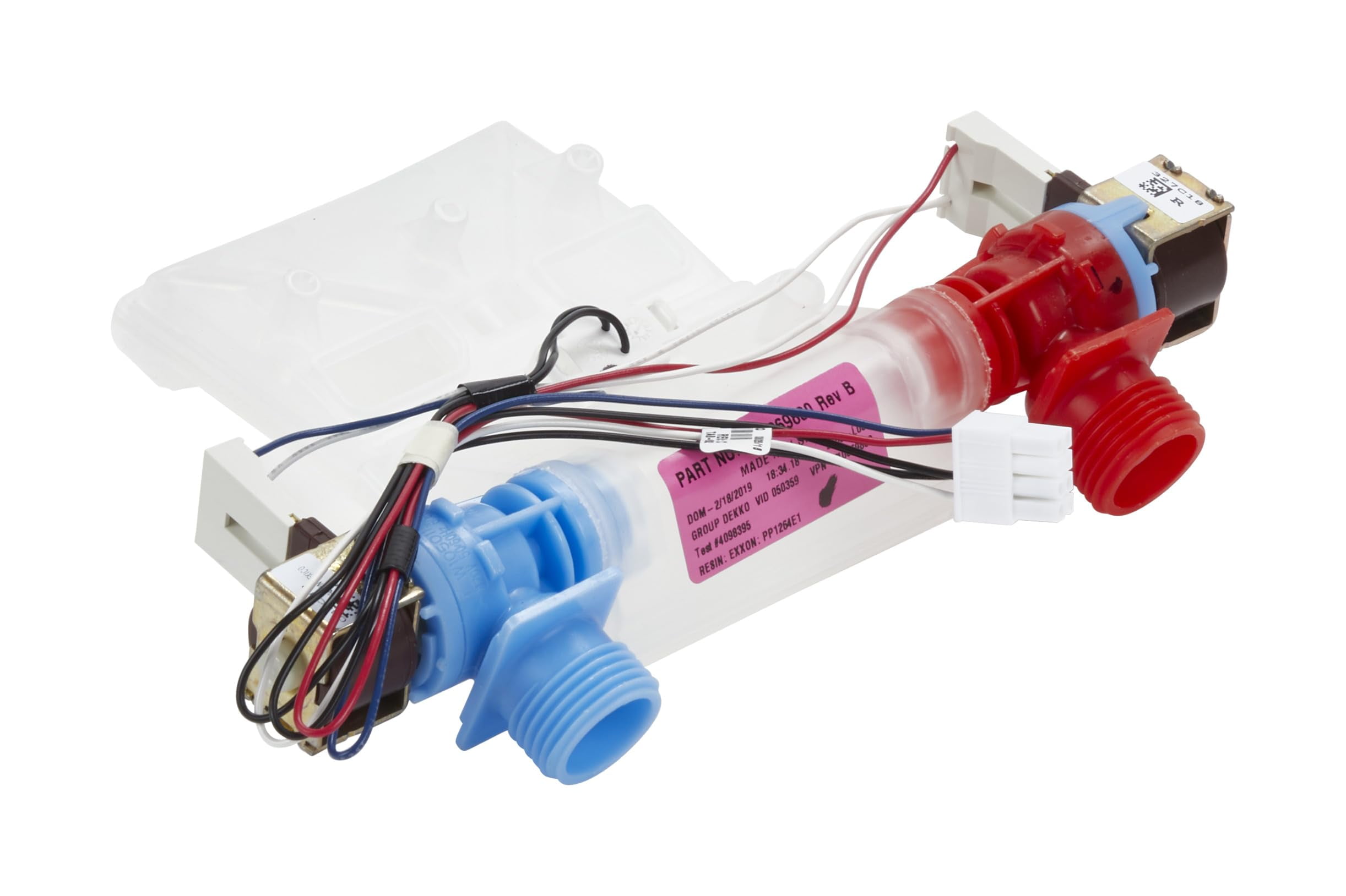 Whirlpool W11038689 OEM Washer Water Inlet Valve Assembly