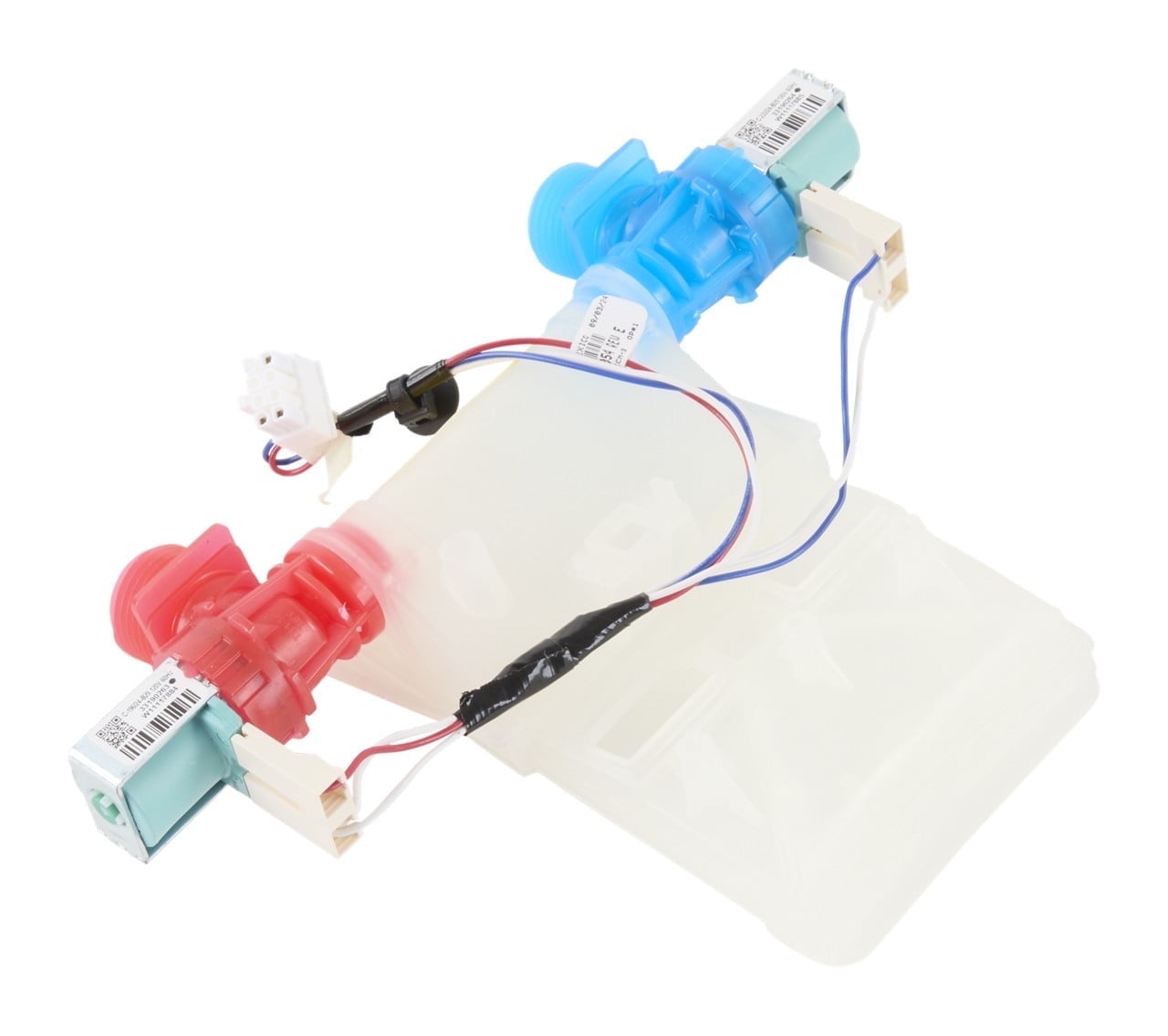 Whirlpool W11222849 Genuine OEM Laundry Center Washer Water Inlet Valve Assembly Replacement Part - Replaces W11176115, W11095119, and W11177399
