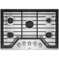 thumbnail image 1 of Whirlpool WCG77US0HS 30 inch Stainless 5 Burner Gas Cooktop, 1 of 6