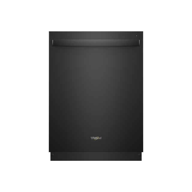 Whirlpool WDT730PAHB - Dishwasher - built-in - Niche - width: 24.4 in - depth: 24.4 in - height: 34 in - black