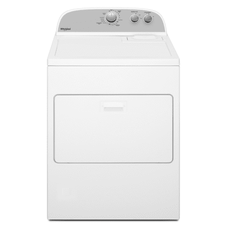 Whirlpool - 7 Cu. Ft. Electric Dryer with AutoDry Drying System - White