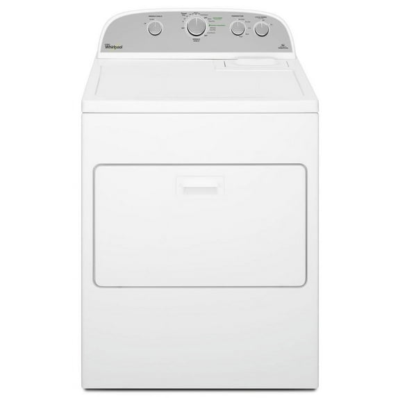 Whirlpool WED5000DW 7.0 Cu. Ft. White Electric Dryer