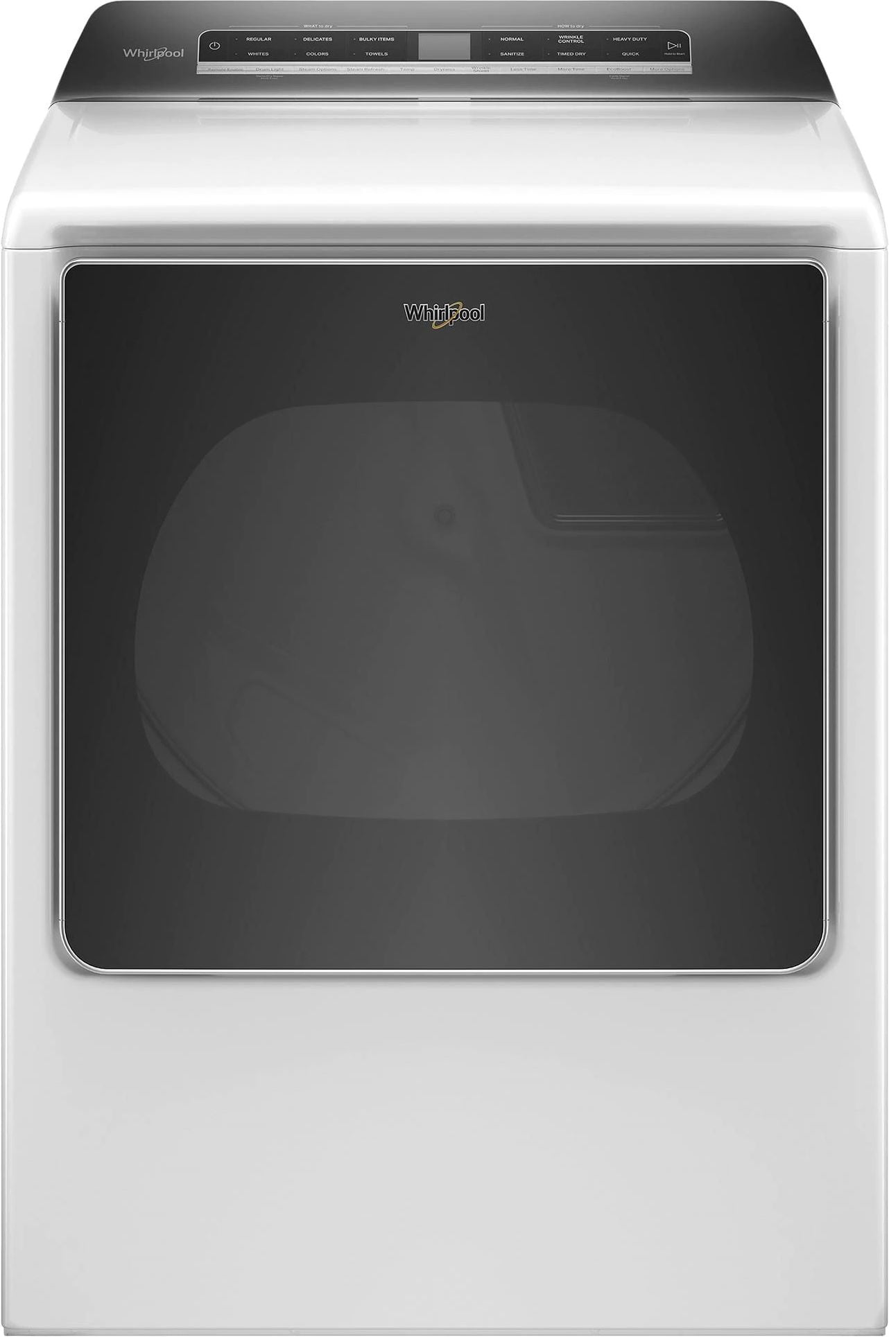 Whirlpool WED8120HW 29 Inch Smart Capable Top Load Electric Dryer