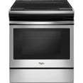 thumbnail image 1 of Whirlpool WEE510SAGS 30 Inch Slide-In Electric Range with 4 Heating Elements, 1 of 1