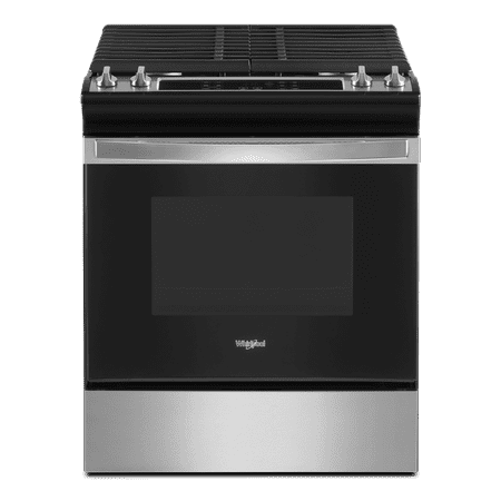 Whirlpool - 5.0 Cu. Ft. Gas Range with Frozen Bake™ Technology - Stainless steel