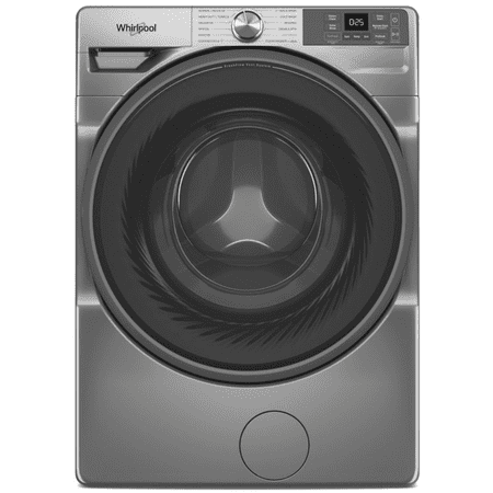Whirlpool - 4.5 Cu. Ft. High Efficiency Smart Front Load Washer with FreshFlow Vent System - Silver