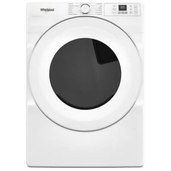 Whirlpool WGD4720RW 27-Inch Smart Front Load Gas Dryer with Quick Dry Cycle - 7.4 cu. ft.
