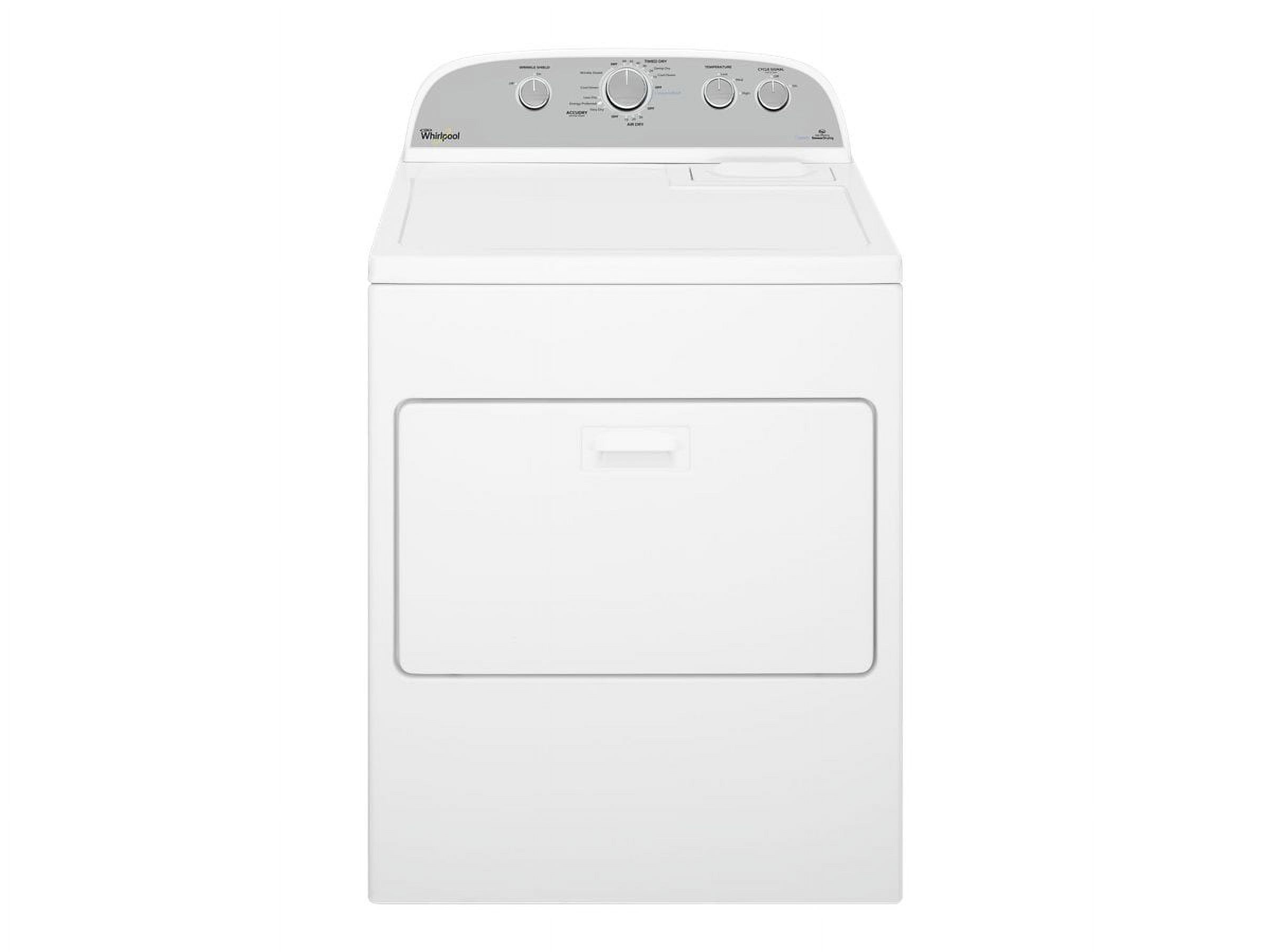 Whirlpool WGD49STBW - Dryer - width: 29 in - depth: 27.8 in - height: 43.4 in - front loading - white - image 1 of 6