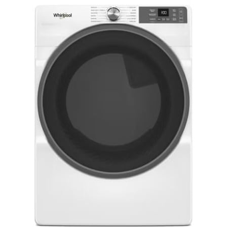 Whirlpool WGD5720RW 27-Inch Smart Front Load Gas Dryer with Wrinkle Shield Option - 7.4 cu. ft.