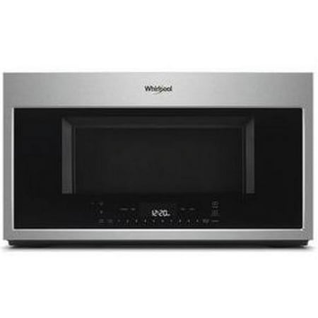 Whirlpool - 1.9 Cu. Ft. Convection Over-the-Range Microwave with Sensor Cooking - Stainless Steel
