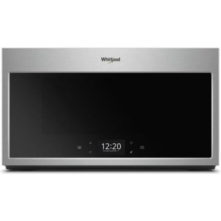 Whirlpool WMHA9019HZ - Microwave oven with convection - over-range - 1.9 cu. ft - 1100 W - stainless steel with built-in exhaust system
