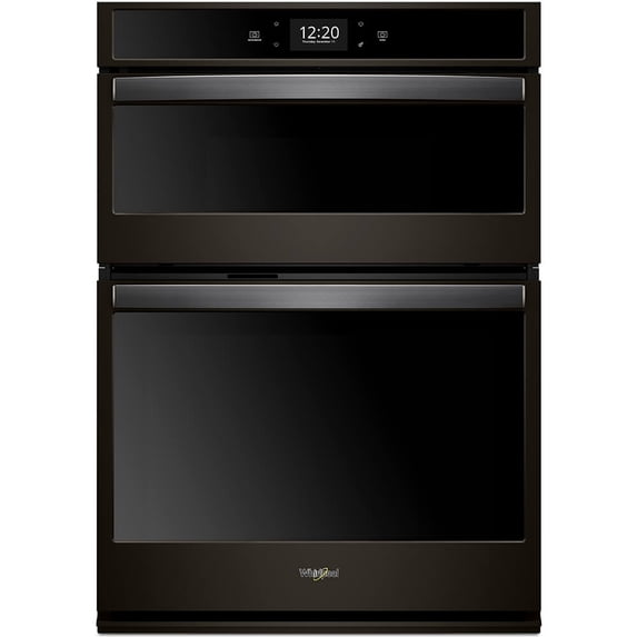 Whirlpool WOC75EC0HV 30 inch Black Stainless Convection Combination Wall Oven