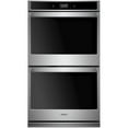 thumbnail image 1 of Whirlpool WOD77EC0HS 30 inch Stainless Convection Double Electric Wall Oven, 1 of 5