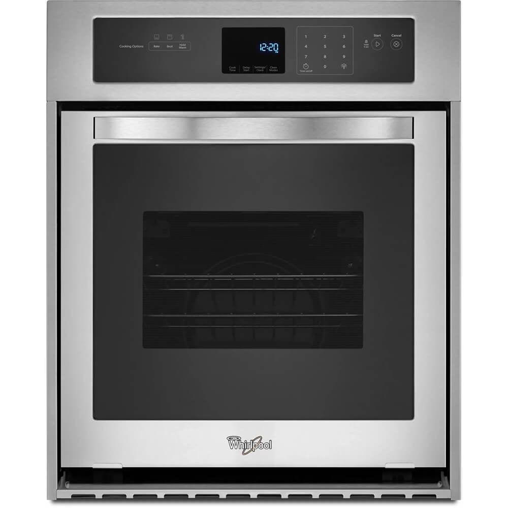 Whirlpool WOS51ES4ES 24 inch Stainless Single Wall Oven