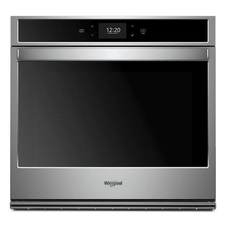 Whirlpool - 27" Built-In Single Electric Convection Wall Oven - Stainless steel