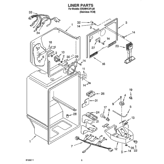 Whirlpool WP2204605 OEM Thermostat