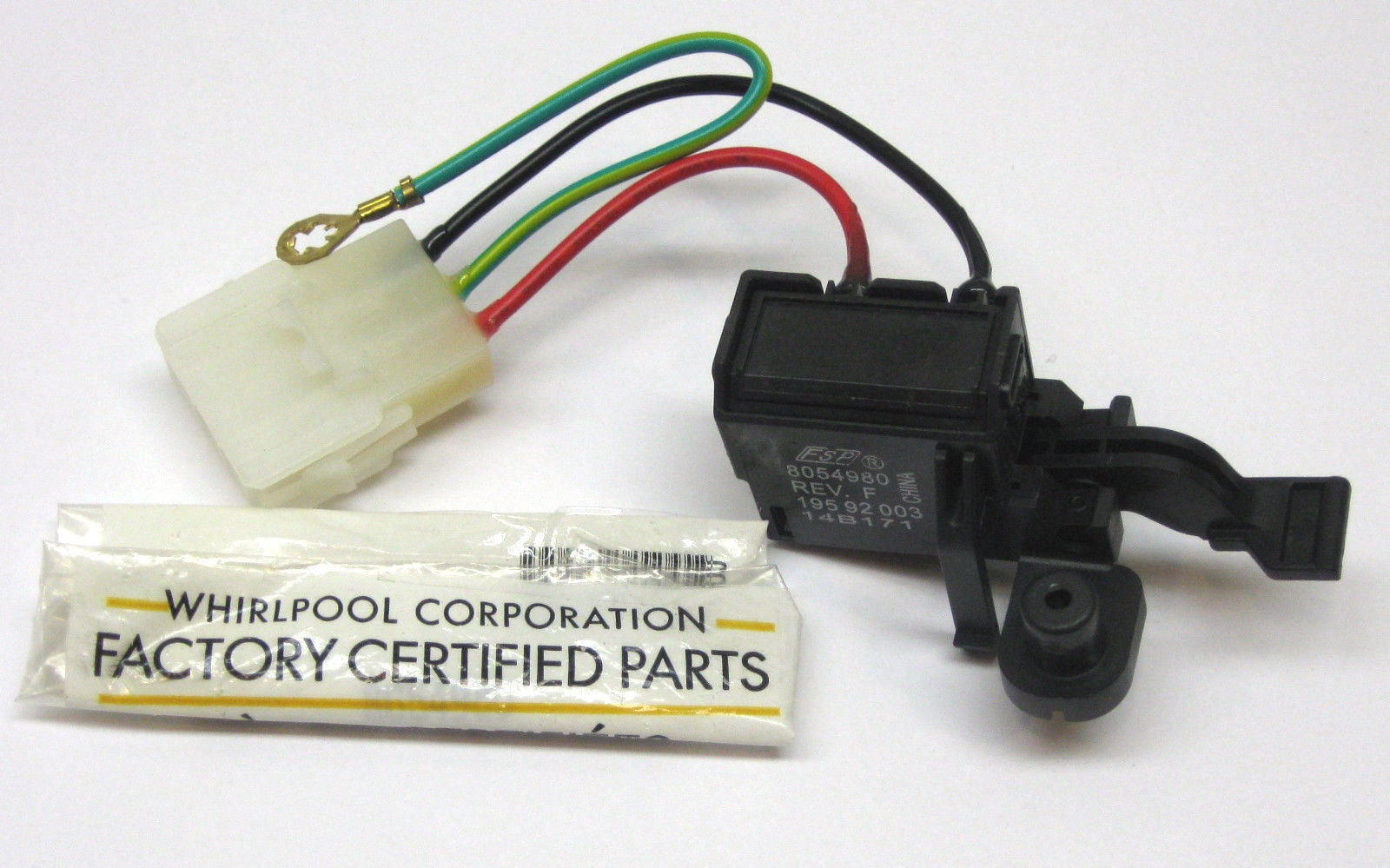 Whirlpool WP8054980 Genuine OEM Switch Lid Washing Machine
Fits: 8054980