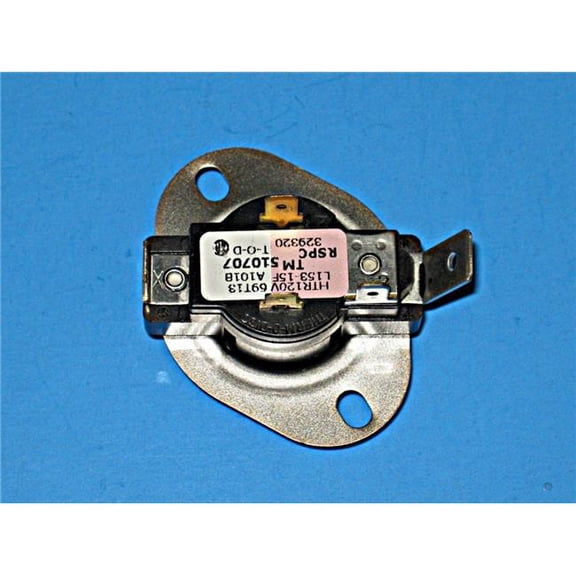 Whirlpool WPLD510707P Pink & White Dryer Thermostat with Instructions