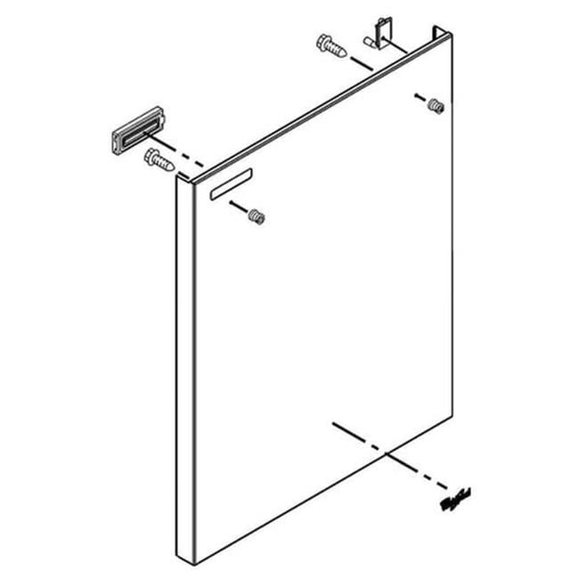 Whirlpool WPLW11116420 Genuine OEM Dishwasher Panel