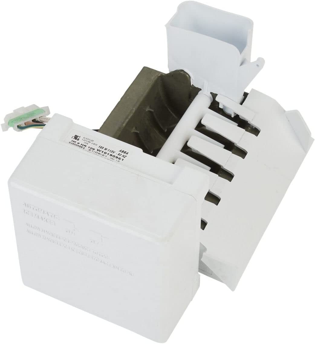Whirlpool WPW10190961 SxS Refrigerator Ice Maker Assembly